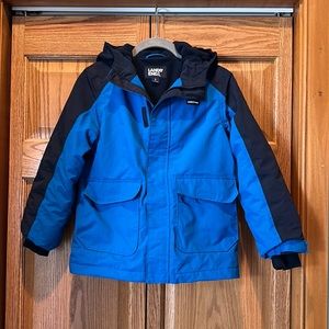 Land’s End fleece line Squall parka